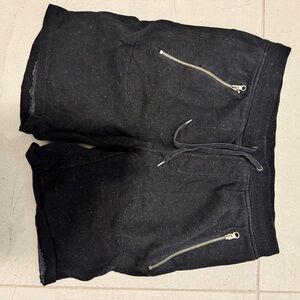 H&M Black Men's Shorts with Zipper Pockets